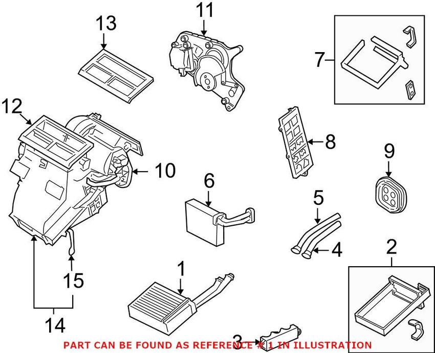 Volvo Heater Core 31332896